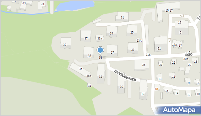 Sopot, Kraszewskiego Józefa Ignacego, 33, mapa Sopotu