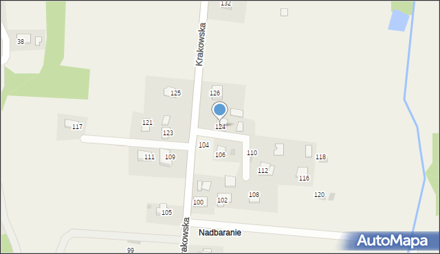 Sosnowice, Krakowska, 124, mapa Sosnowice
