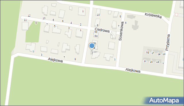 Sowlany, Królewska, 2, mapa Sowlany