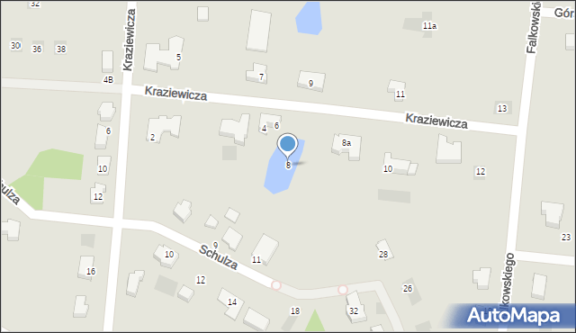 Starogard Gdański, Kraziewicza Juliusza, 8, mapa Starogard Gdański