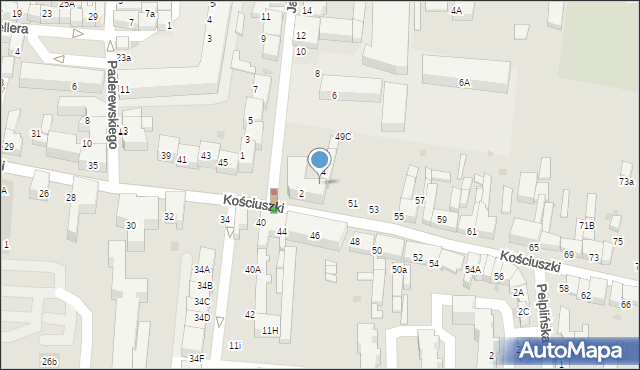 Starogard Gdański, Króla Jana III Sobieskiego, 4A, mapa Starogard Gdański