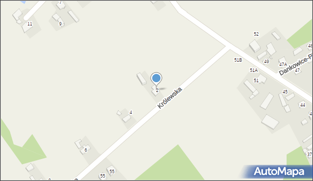 Starokrzepice, Królewska, 2, mapa Starokrzepice