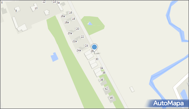 Stefanówka, Krucza, 28, mapa Stefanówka