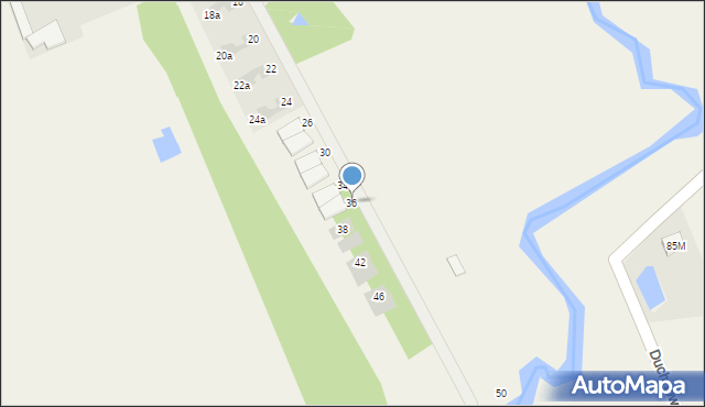 Stefanówka, Krucza, 36, mapa Stefanówka