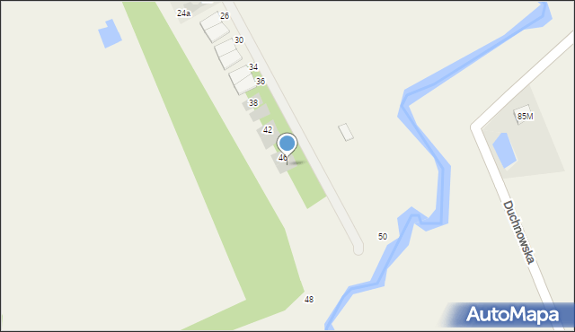 Stefanówka, Krucza, 48, mapa Stefanówka
