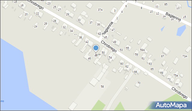 Stęszew, Króla Bolesława Chrobrego, 48, mapa Stęszew