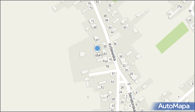 Stężyca, Królewska, 63A, mapa Stężyca