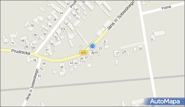 Strzeleczki, Króla Jana III Sobieskiego, 35, mapa Strzeleczki