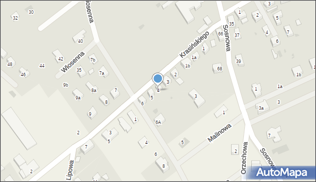 Strzelin, Krasińskiego Jana, 4, mapa Strzelin