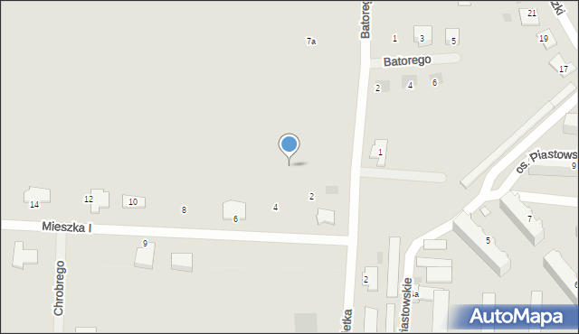 Strzelno, Króla Władysława Łokietka, 3a, mapa Strzelno