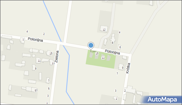 Studzianki, Krótka, 17, mapa Studzianki