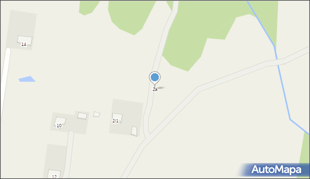 Studzianki, Krótka, 2a, mapa Studzianki