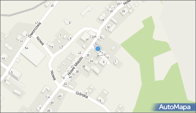 Sulików, Krótka, 10, mapa Sulików