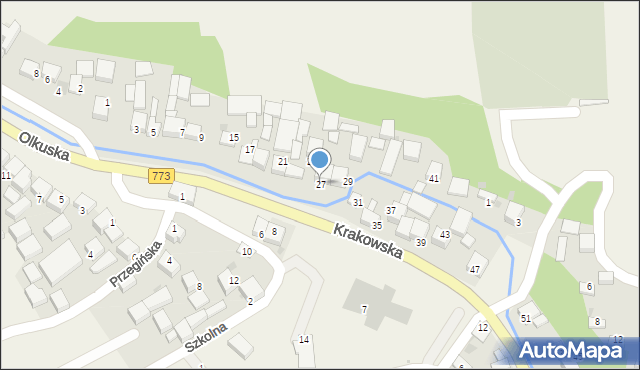 Sułoszowa, Krakowska, 27, mapa Sułoszowa