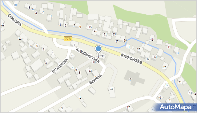 Sułoszowa, Krakowska, 6, mapa Sułoszowa