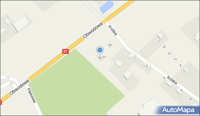 Świdnica, Krótka, 2c, mapa Świdnicy