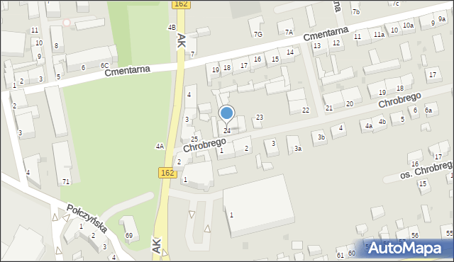 Świdwin, Króla Bolesława Chrobrego, 24, mapa Świdwin