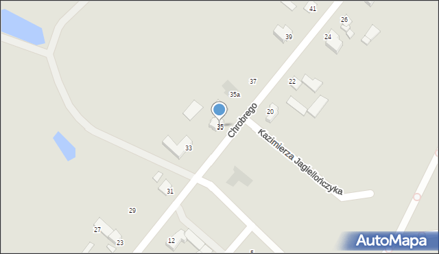 Świecie, Króla Bolesława Chrobrego, 35, mapa Świecie