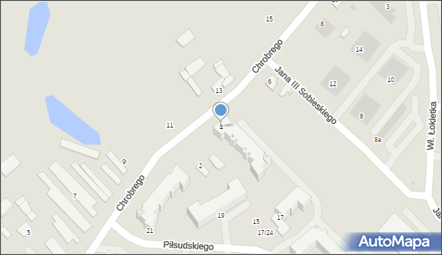 Świecie, Króla Bolesława Chrobrego, 4, mapa Świecie