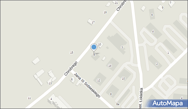 Świecie, Króla Bolesława Chrobrego, 8, mapa Świecie