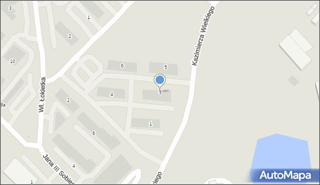 Świecie, Króla Kazimierza Wielkiego, 3, mapa Świecie