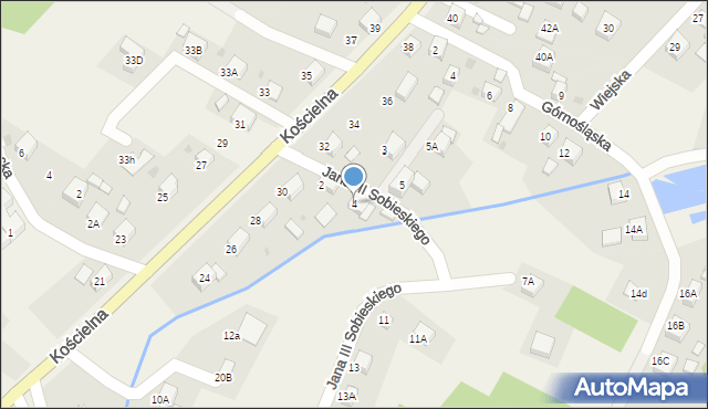 Świerklany, Króla Jana III Sobieskiego, 4, mapa Świerklany