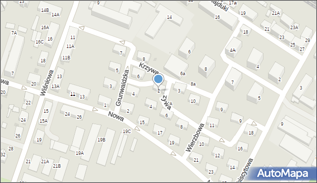 Świętochłowice, Krzywa, 2, mapa Świętochłowice