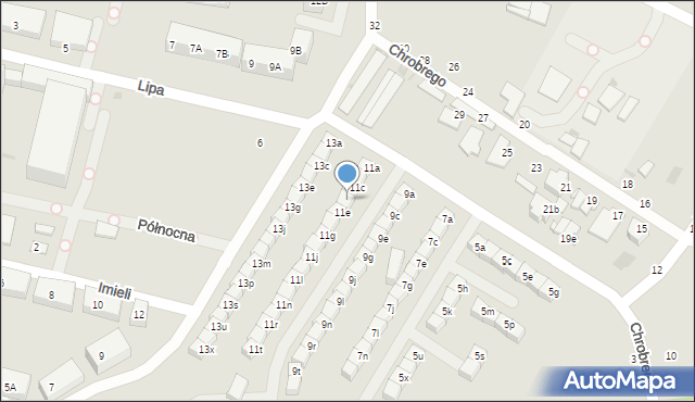 Świętochłowice, Króla Bolesława Chrobrego, 11d, mapa Świętochłowice