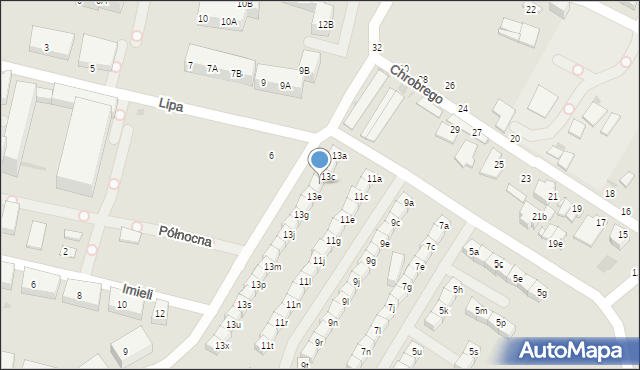 Świętochłowice, Króla Bolesława Chrobrego, 13d, mapa Świętochłowice