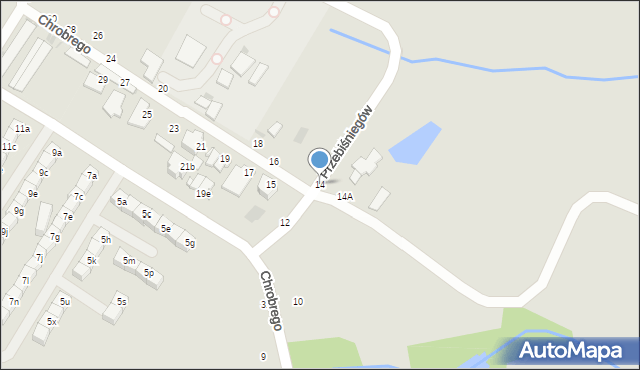 Świętochłowice, Króla Bolesława Chrobrego, 14, mapa Świętochłowice