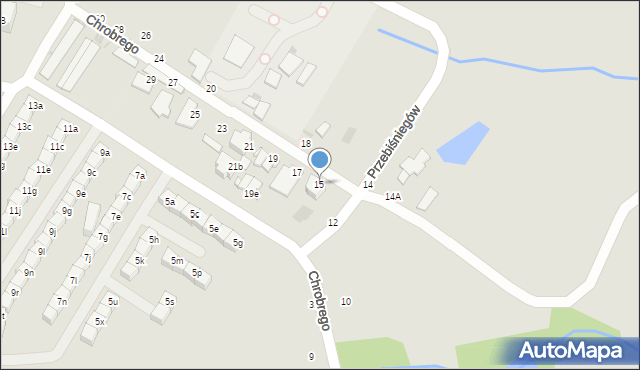 Świętochłowice, Króla Bolesława Chrobrego, 15, mapa Świętochłowice