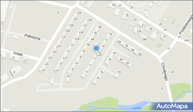 Świętochłowice, Króla Bolesława Chrobrego, 7h, mapa Świętochłowice