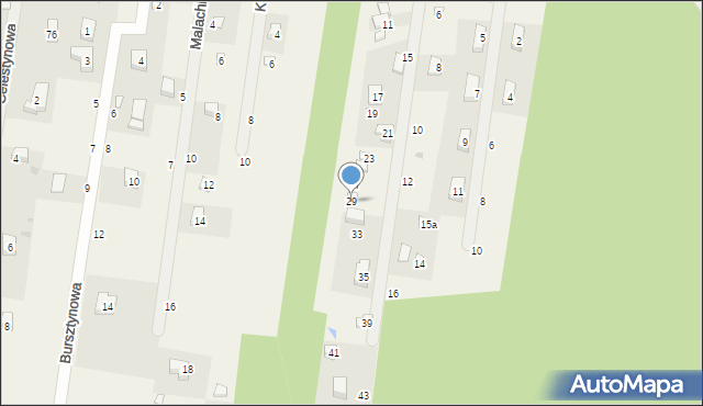 Swolszewice Duże, Kryształowa, 29, mapa Swolszewice Duże