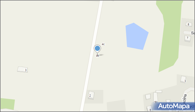 Sychowo, Królewska, 4b, mapa Sychowo