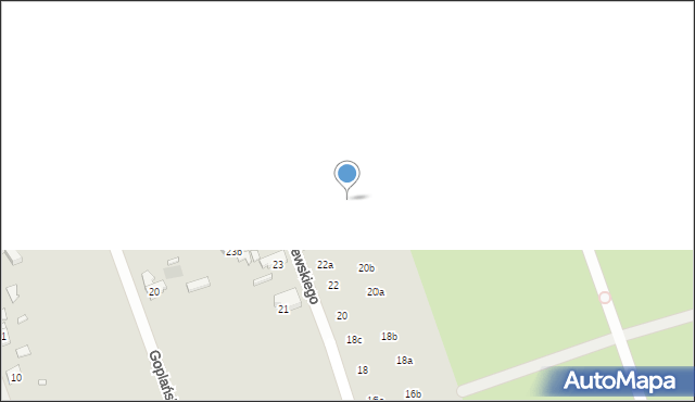 Szczecin, Kraszewskiego Józefa Ignacego, 26a, mapa Szczecina