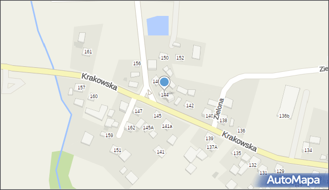 Szczurowa, Krakowska, 144, mapa Szczurowa