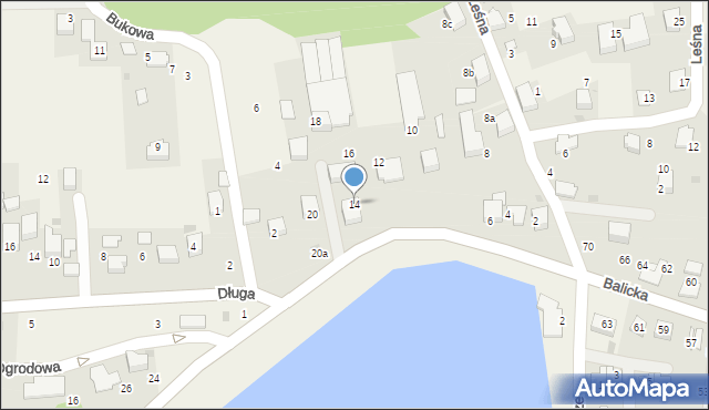 Szczyglice, Krakowska, 14, mapa Szczyglice