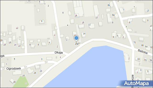 Szczyglice, Krakowska, 20a, mapa Szczyglice