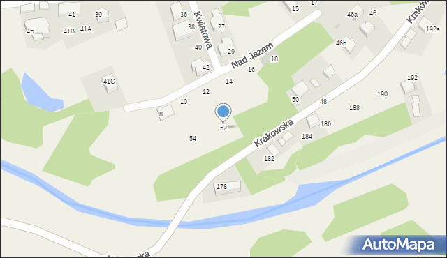 Szczyglice, Krakowska, 52, mapa Szczyglice