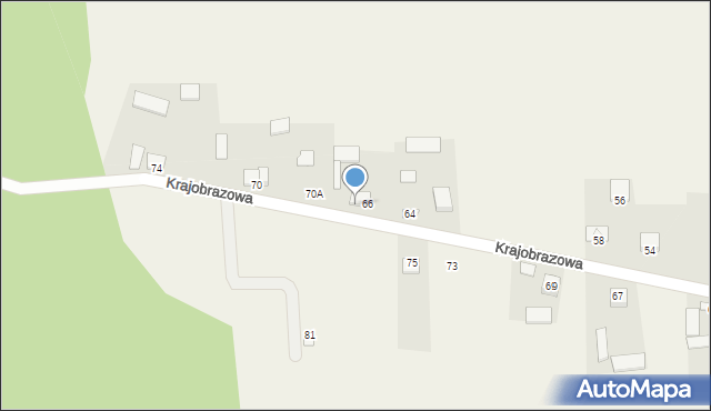 Szewce, Krajobrazowa, 68, mapa Szewce