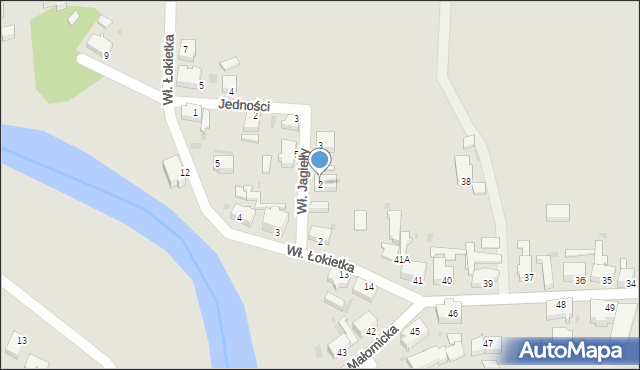 Szprotawa, Króla Władysława Jagiełły, 2, mapa Szprotawa