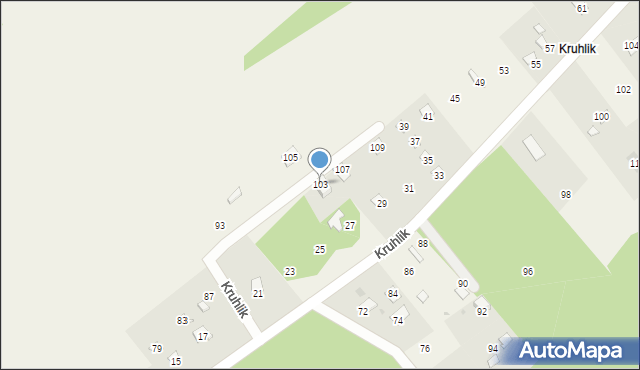 Tarnopol, Kruhlik, 103, mapa Tarnopol