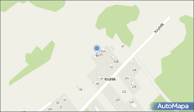 Tarnopol, Kruhlik, 59, mapa Tarnopol