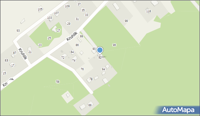 Tarnopol, Kruhlik, 92, mapa Tarnopol