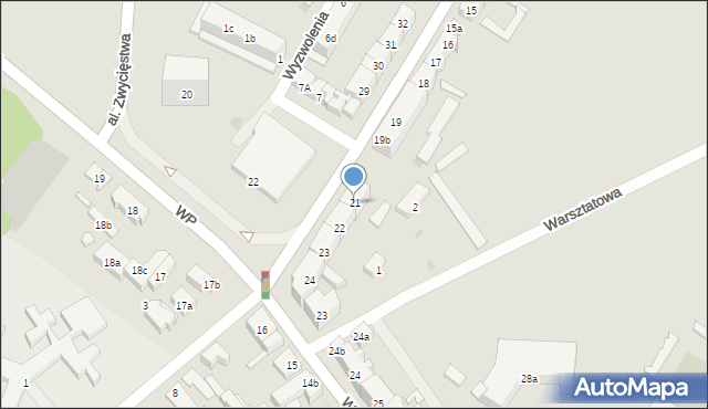 Tczew, Króla Jana III Sobieskiego, 21, mapa Tczew