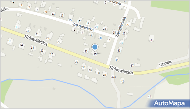 Tolkmicko, Królewiecka, 35, mapa Tolkmicko