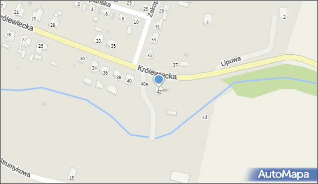 Tolkmicko, Królewiecka, 42, mapa Tolkmicko