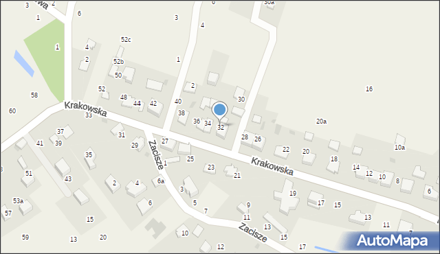 Tomaszowice, Krakowska, 32, mapa Tomaszowice