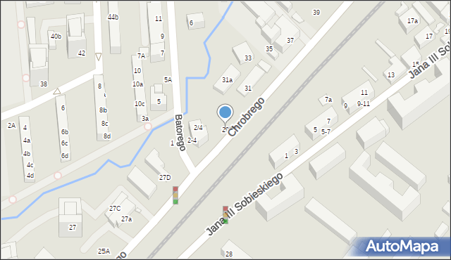 Toruń, Króla Bolesława Chrobrego, 29, mapa Torunia