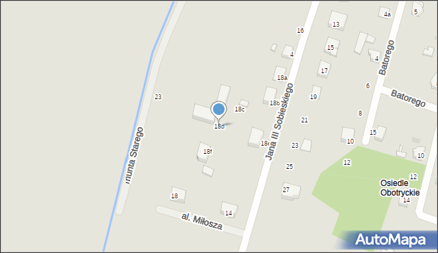 Trzcianka, Króla Jana III Sobieskiego, 18d, mapa Trzcianka